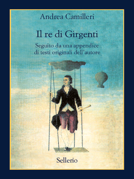 Title details for Il re di Girgenti by Andrea Camilleri - Available